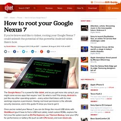 How to root your Google Nexus 7