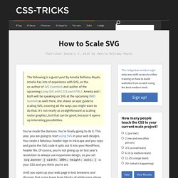 How to Scale SVG