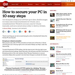 How to secure your PC in 10 easy steps - CNET