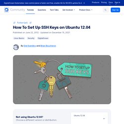 How To Set Up SSH Keys