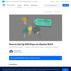 How to Set Up SSH Keys on Ubuntu 18.04