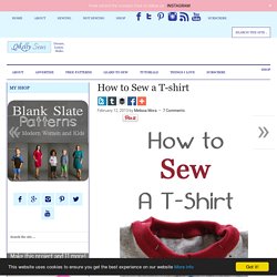 How to Sew a T-shirt