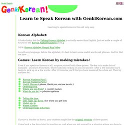 How to speak Korean for free