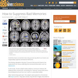 How to Suppress Bad Memories
