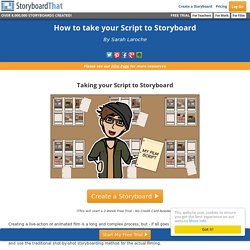 How to take your Script to Storyboard