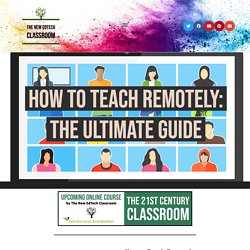 How to Teach Remotely