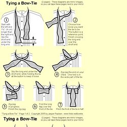 How to Tie a Bow-Tie