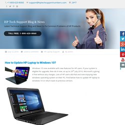 How to Update HP Laptop to Windows 10?