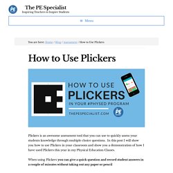 How to Use Plickers