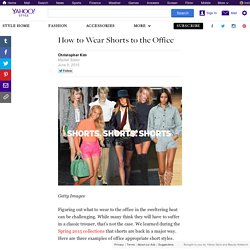 How to Wear Shorts to the Office
