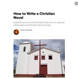 How to Write a Christian Novel