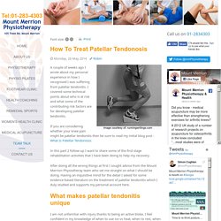 How To Treat Patellar Tendonosis