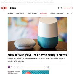 Как включить любой телевизор с помощью Google Home