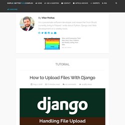 How to Upload Files With Django