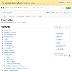 How To Use · Netflix/Hystrix Wiki