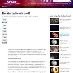 How Was the Moon Formed?