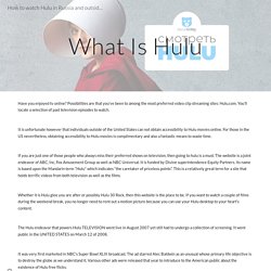 How to watch Hulu in Russia and outside the US