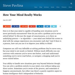 How Your Mind Really Works