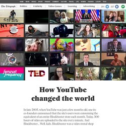 How YouTube changed the world