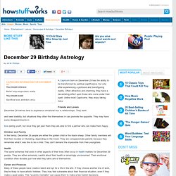 December 29 Birthday Astrology" – Mozilla Firefox