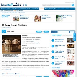 TLC Cooking &quot;10 Easy Bread Recipes&quot;