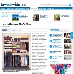 TLC Home "How to Design a Man's Closet"