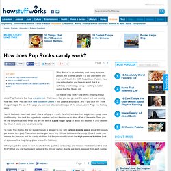 How do Pop Rocks candy work?"