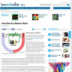 How Electric Motors Work"