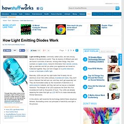How Light Emitting Diodes Work"