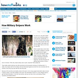 Howstuffworks "How Military Snipers Work"