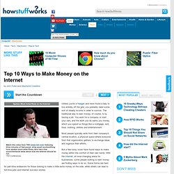 Top 10 Ways to Make Money on the Internet"