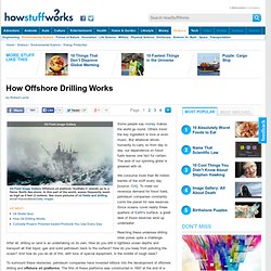 How Offshore Drilling Works"