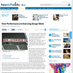 How Performance-Enhancing Drugs Work"