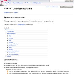 HowTo/ChangeHostname
