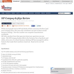 HP Compaq dc5850 Review