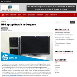 HP Laptop Repair in Gurgaon