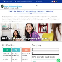 HPE Certification -