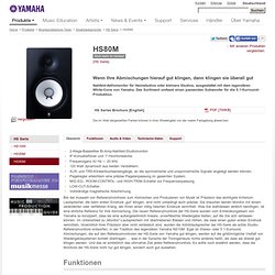 HS80M - HS Serie - Yamaha - Deutschland