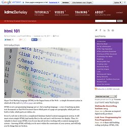 HTML 101