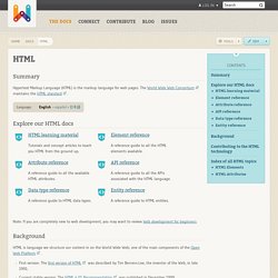 html - WebPlatform Docs