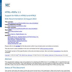 HTML+RDFa 1.1