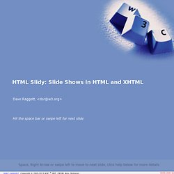 HTML Slidy (1)