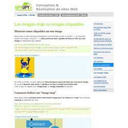 HTML XHTML -Les images maps