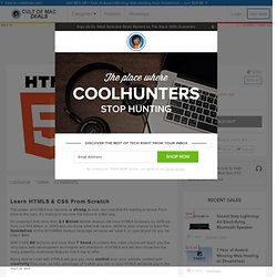 HTML5 & CSS Academy Course - Cult of Mac Deals