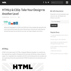 HTML5 & CSS3: Take Your Design to Another Level