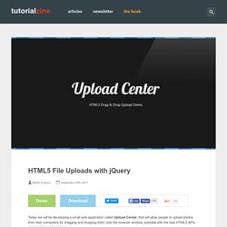 HTML5 File Upload with jQuery***
