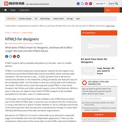 HTML5 for designers