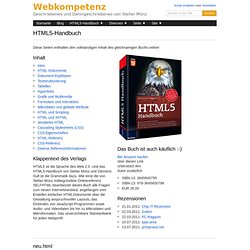 HTML5-Handbuch - Webkompetenz