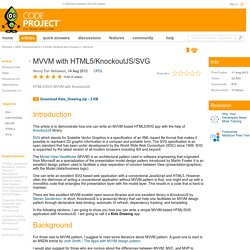MVVM with HTML5/KnockoutJS/SVG
