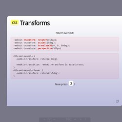 HTML5 Presentation